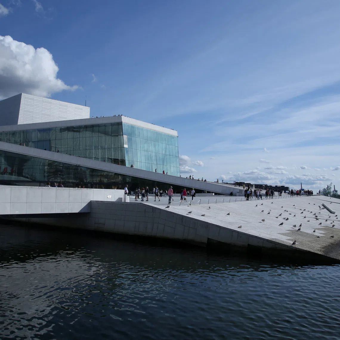 The pair were arrested late on Sept 22 after a drone appeared over Oslo’s fortress and opera house in violation of a ban.