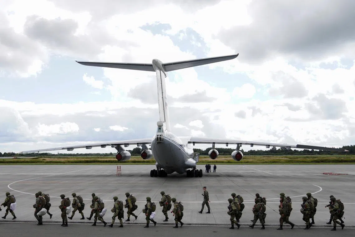 Russia, Belarus to stage military drills as West watches warily