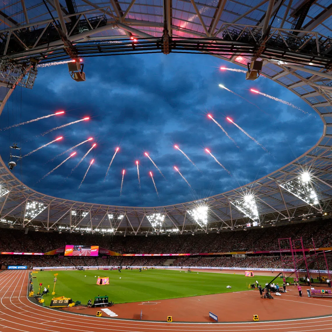 FILE PHOTO: Athletics - World Athletics Championships - London Stadium, London, Britain – August 13, 2017. General view. REUTERS/John Sibley/File Photo