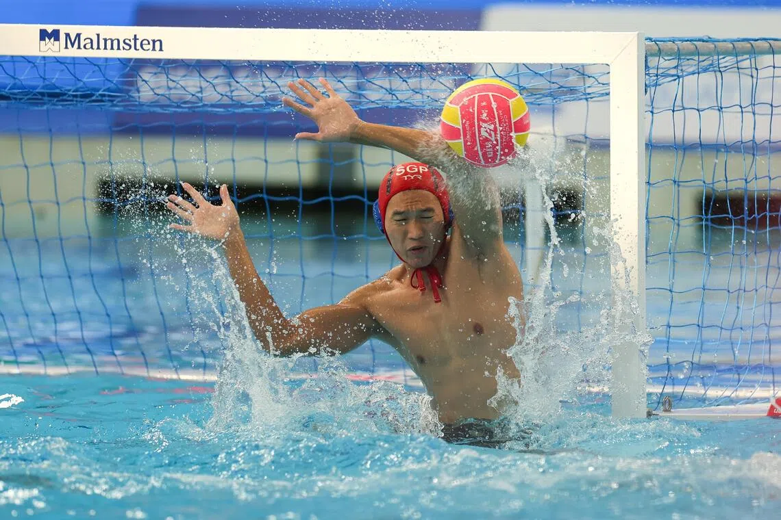 SEA Games 2025: ‘Team mum’ Ken Chou, 37, to make SEA Games debut in water polo