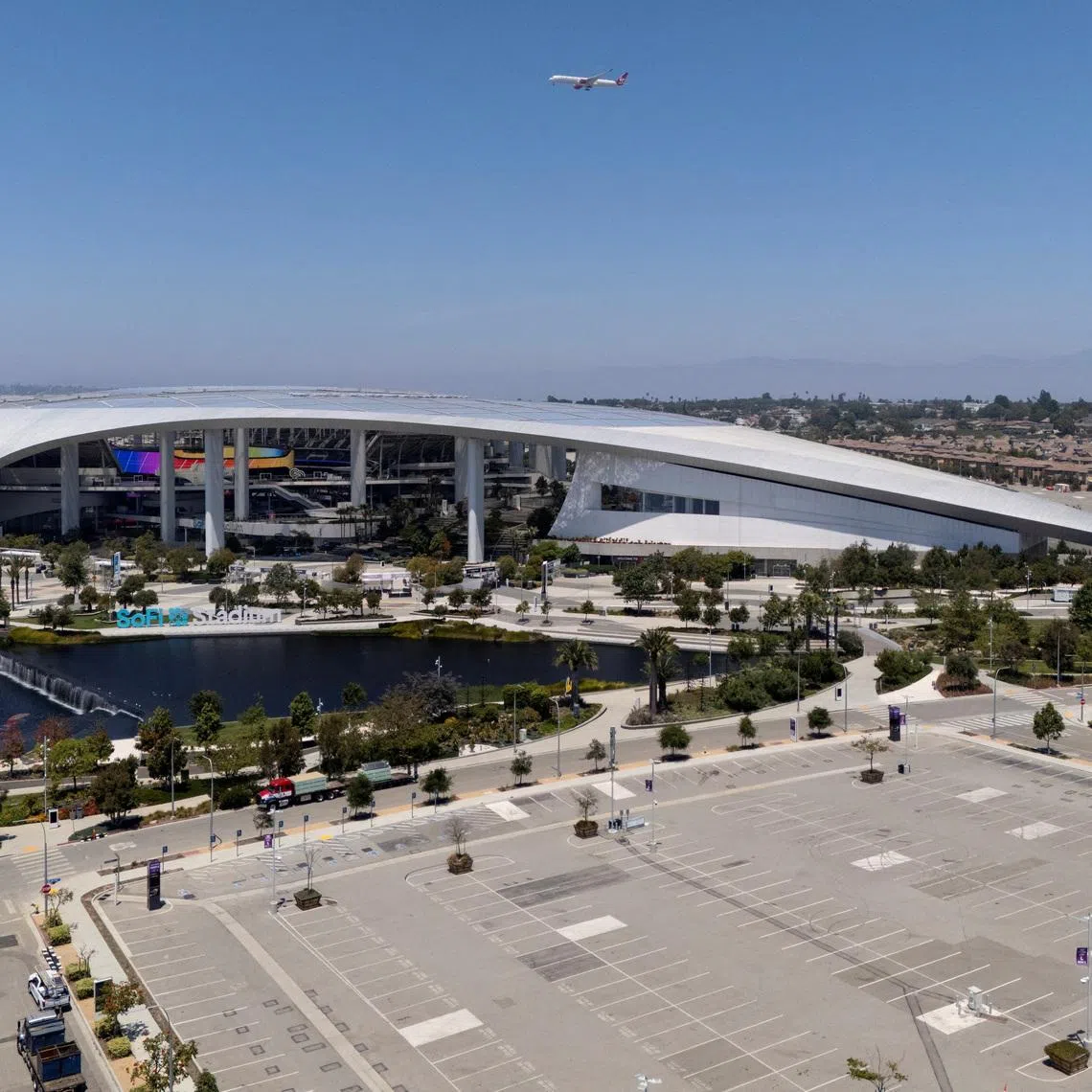 California, where SoFi Stadium in Inglewood and Santa Clara will host matches, received nearly $44.5 million to address drone threats.