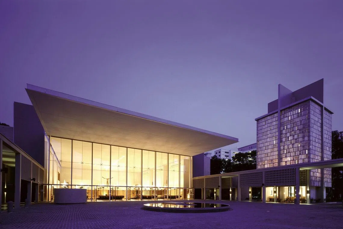 The Church of St. Mary of the Angels in Singapore.