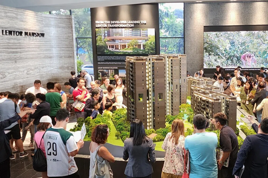 The take-up rate for the project is the best for a new launch since November 2023.