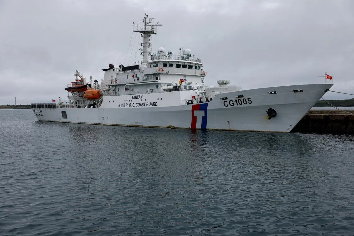 As of July 3, Taiwan was tracking a record of more than 110 Chinese military and Coast Guard ships up and down the First Island Chain.