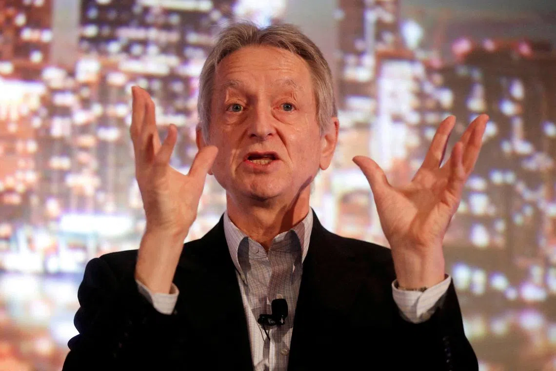 Former Google researcher Geoffrey Hinton, who is regarded as the “godfather of AI”, won the Nobel Prize in Physics.