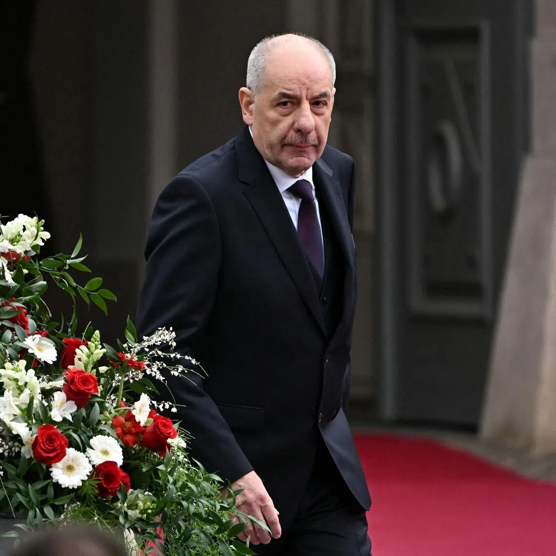 Hungarian President Tamas Sulyok is pictured during his inauguration ceremony in Budapest in 2024.