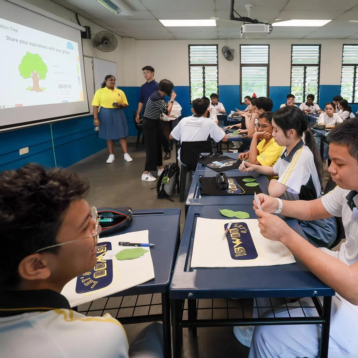 According to a survey on Oct 7, Singapore teachers spent 17.7 hours a week on actual teaching in 2024.