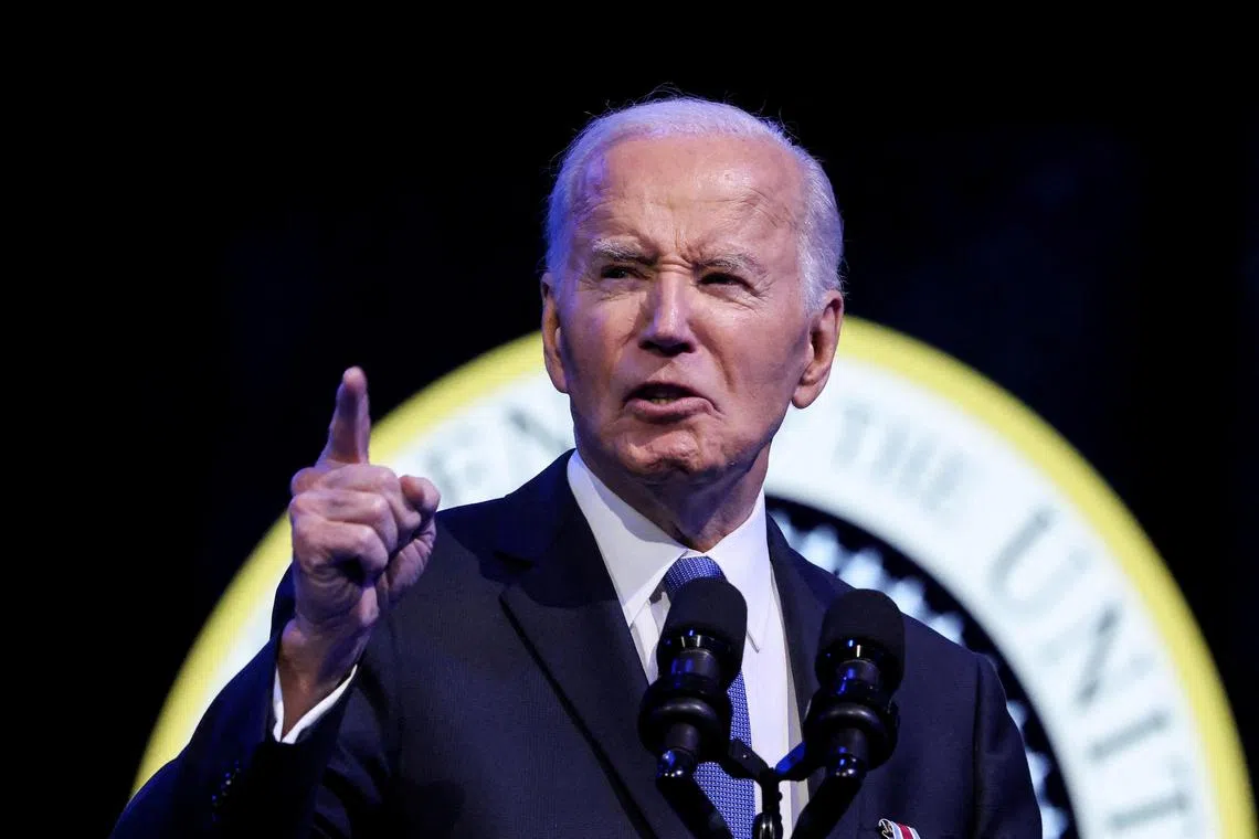 Former US President Joe Biden steered a divided country out of the Covid-19 pandemic and the chaos of Mr Trump’s first four years, before pushing through an impressive raft of legislation.