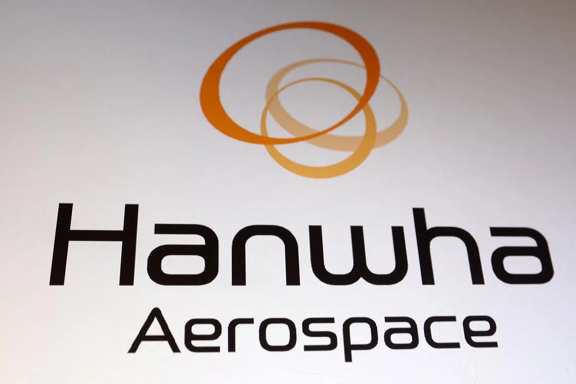 Hanwha Aerospace logo is seen in this illustration taken July 26, 2025. REUTERS/Dado Ruvic/Illustration