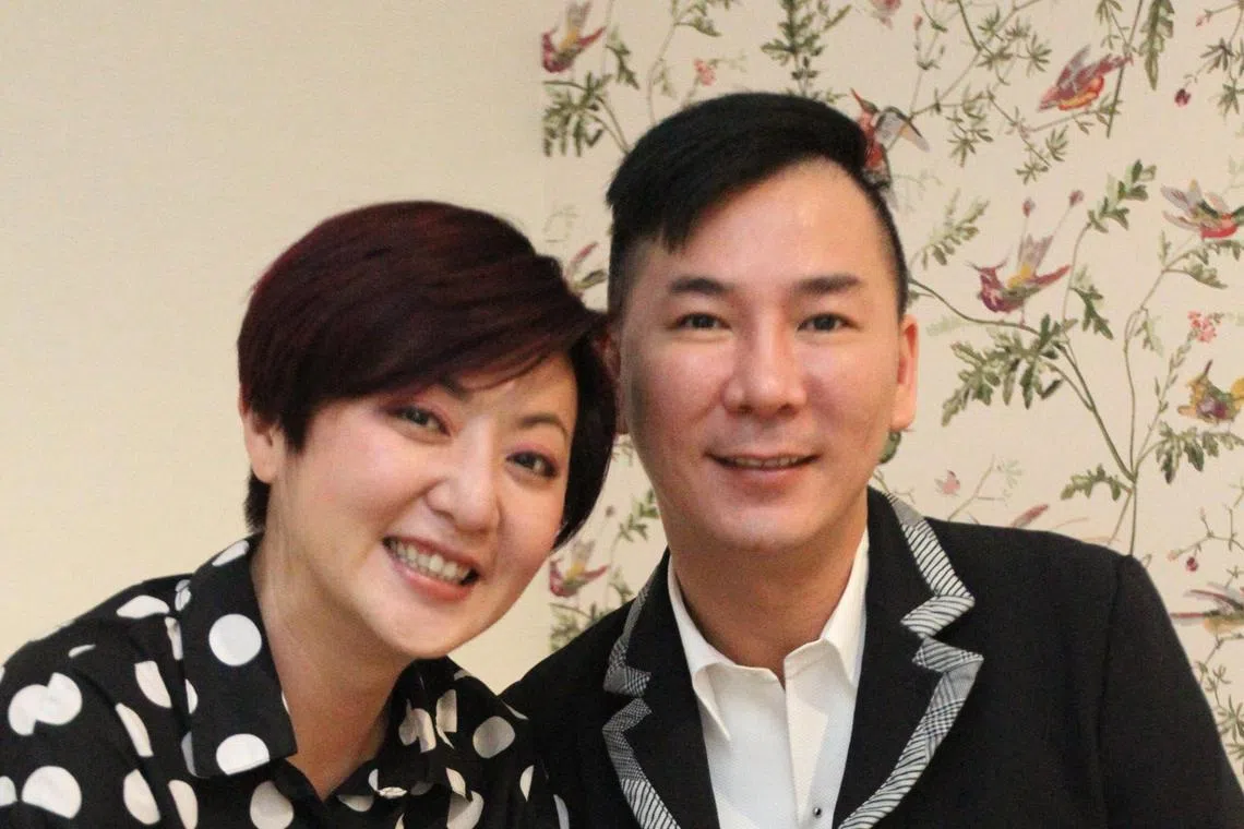 Quan Yifeng and Addy Lee in 2014. Lee brought up his long-standing beef with Quan after her daughter's recent controversy.