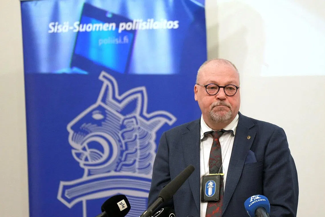 The suspect was arrested shortly after the attack in Pirkkala, south-west Finland, police superintendent Jari Kinnunen said.