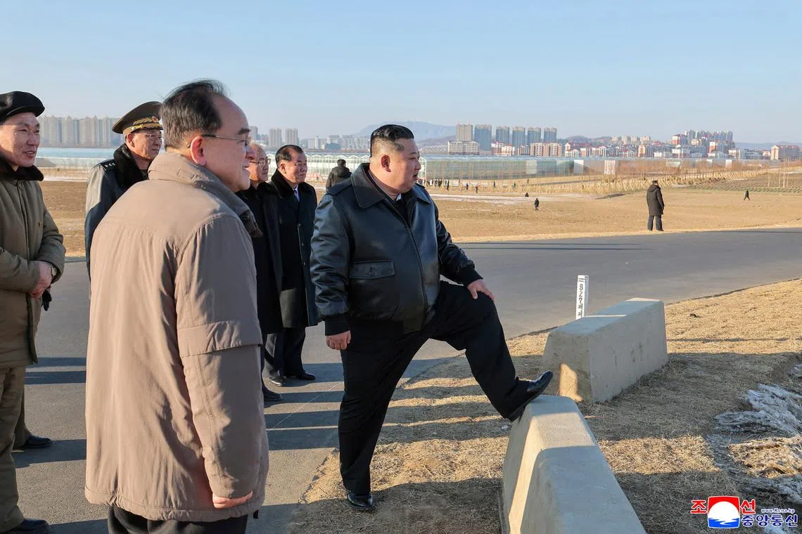 North Korea’s Kim announces major construction projects as party congress nears