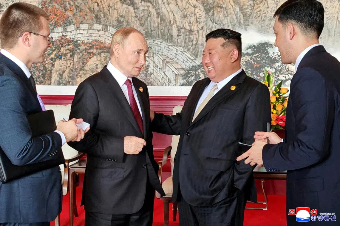 North Korean leader Kim calls ties with Russia top priority in Victory Day message to Putin