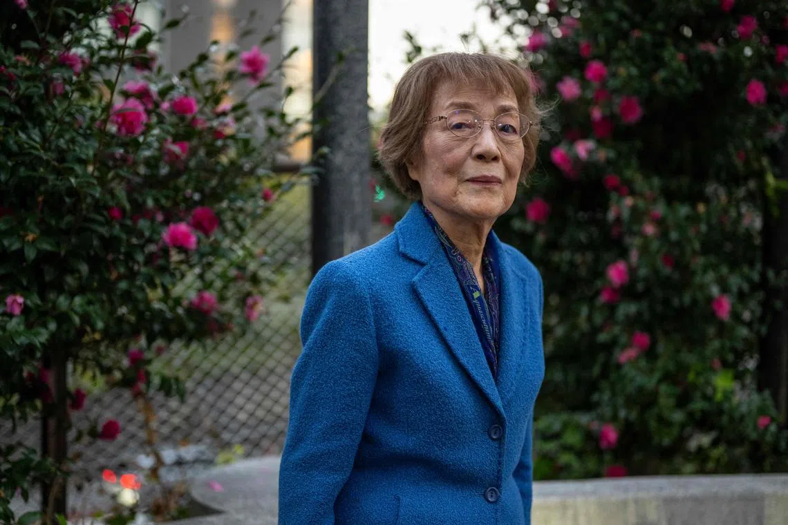Reiko Yamada was 11 and lived in Hiroshima when the United States dropped the first atomic bomb on Aug 6, 1945, killing around 140,000 people.