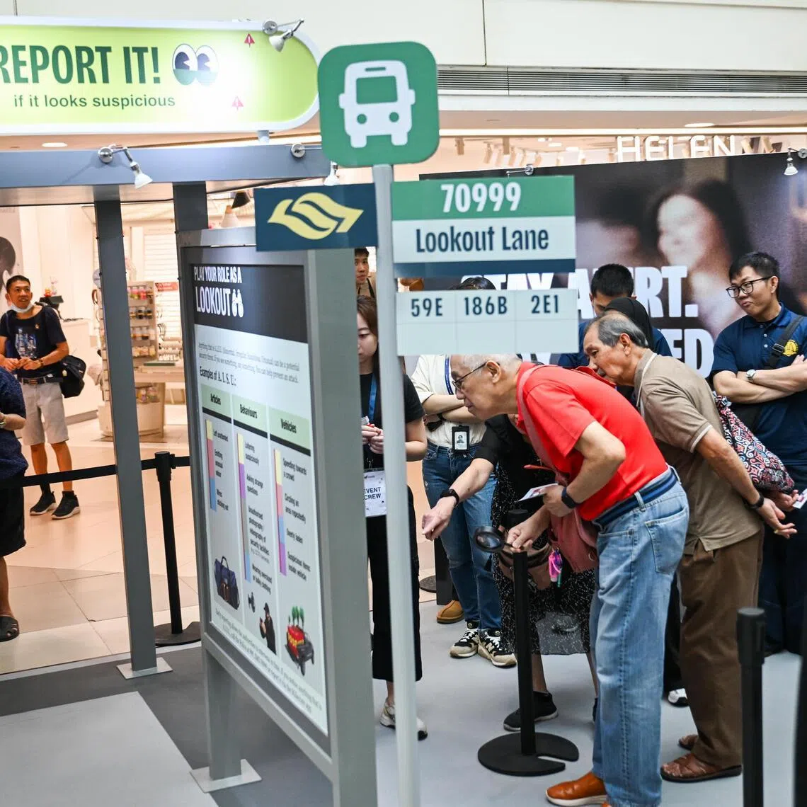 The Play Your Role campaign under SGSecure, launched at Bishan Junction 8 mall on March 5, encourages Singaporeans to be proactive before, during and after a terror attack.
