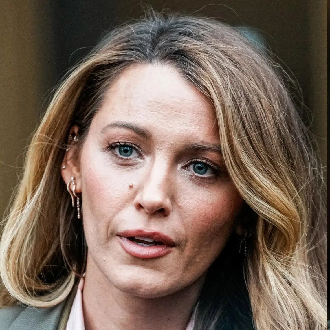 Blake Lively (left) accused co-star and director Justin Baldoni of sexual harassment in connection with the filming of their 2024 romantic drama It Ends With Us.