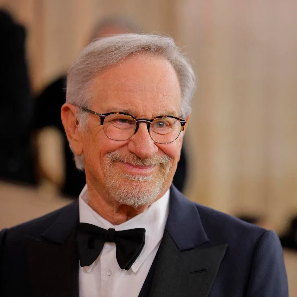 Steven Spielberg poses on the red carpet at the 83rd Annual Golden Globes in Beverly Hills, California, U.S., January 11, 2026. REUTERS/Mike Blake