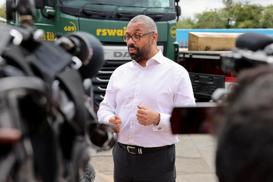 Mr Cleverly urged his party to consign its divisions to the past in order to overturn PM Keir Starmer’s “loveless landslide.”