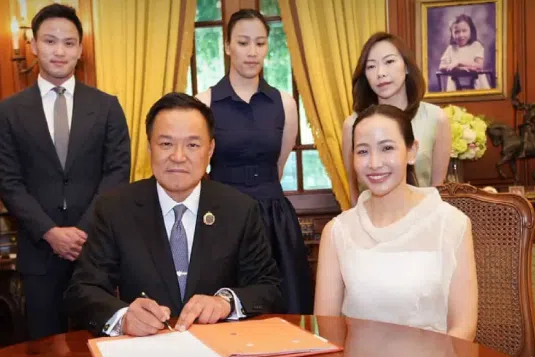 Thai PM Anutin registers marriage with girlfriend ahead of Valentine’s Day