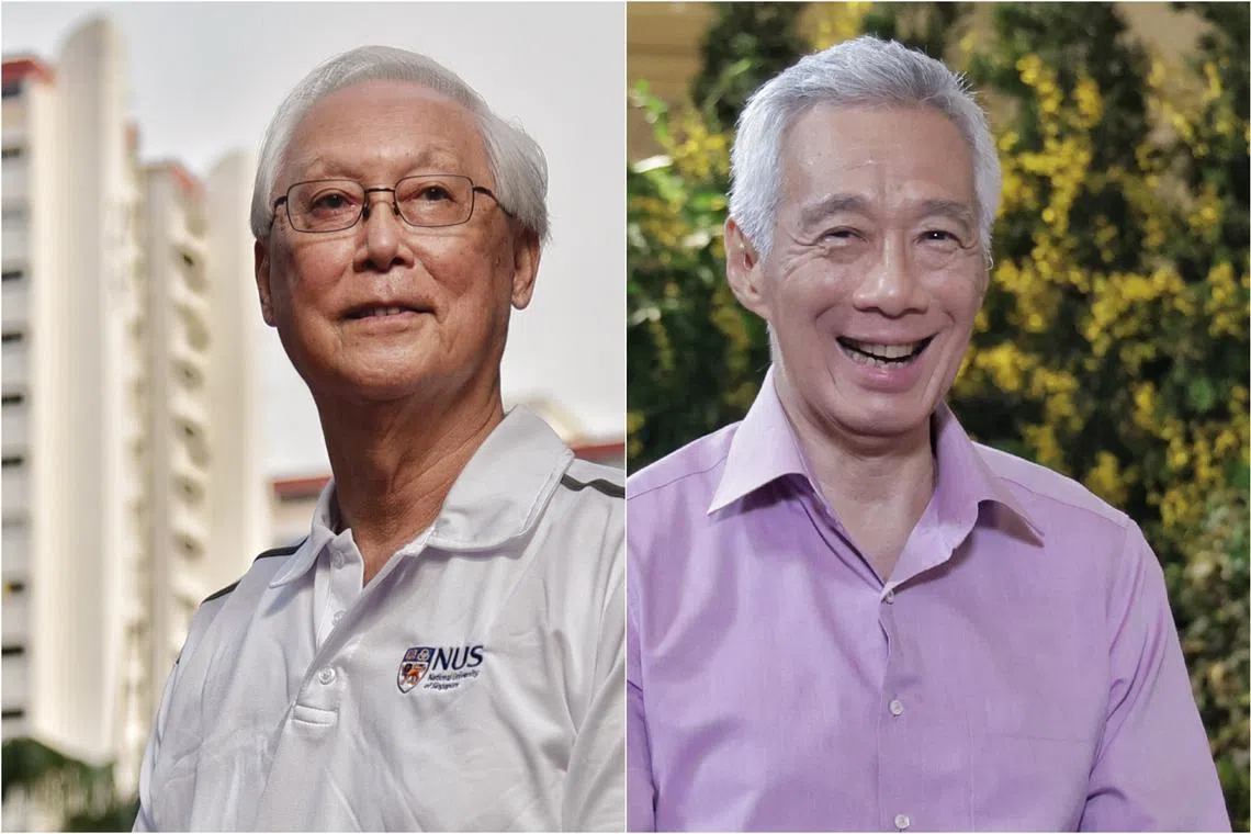 Prime Minister Lawrence Wong outlined his experiences working under SM Lee, and spoke about how he had benefitted from growing up in Marine Parade with ESM Goh as his MP. 