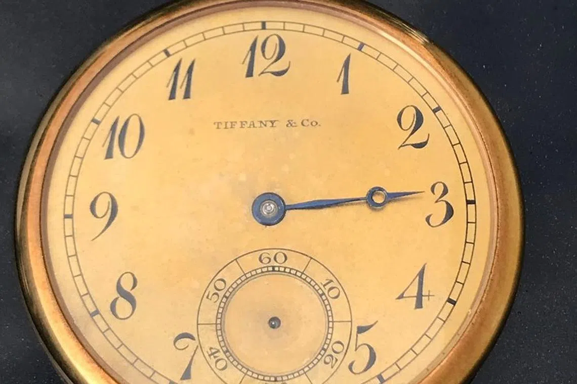 Sir Arthur Rostron, captain of the RMS Carpathia, received this pocket watch for rescuing passengers of the doomed Titanic.