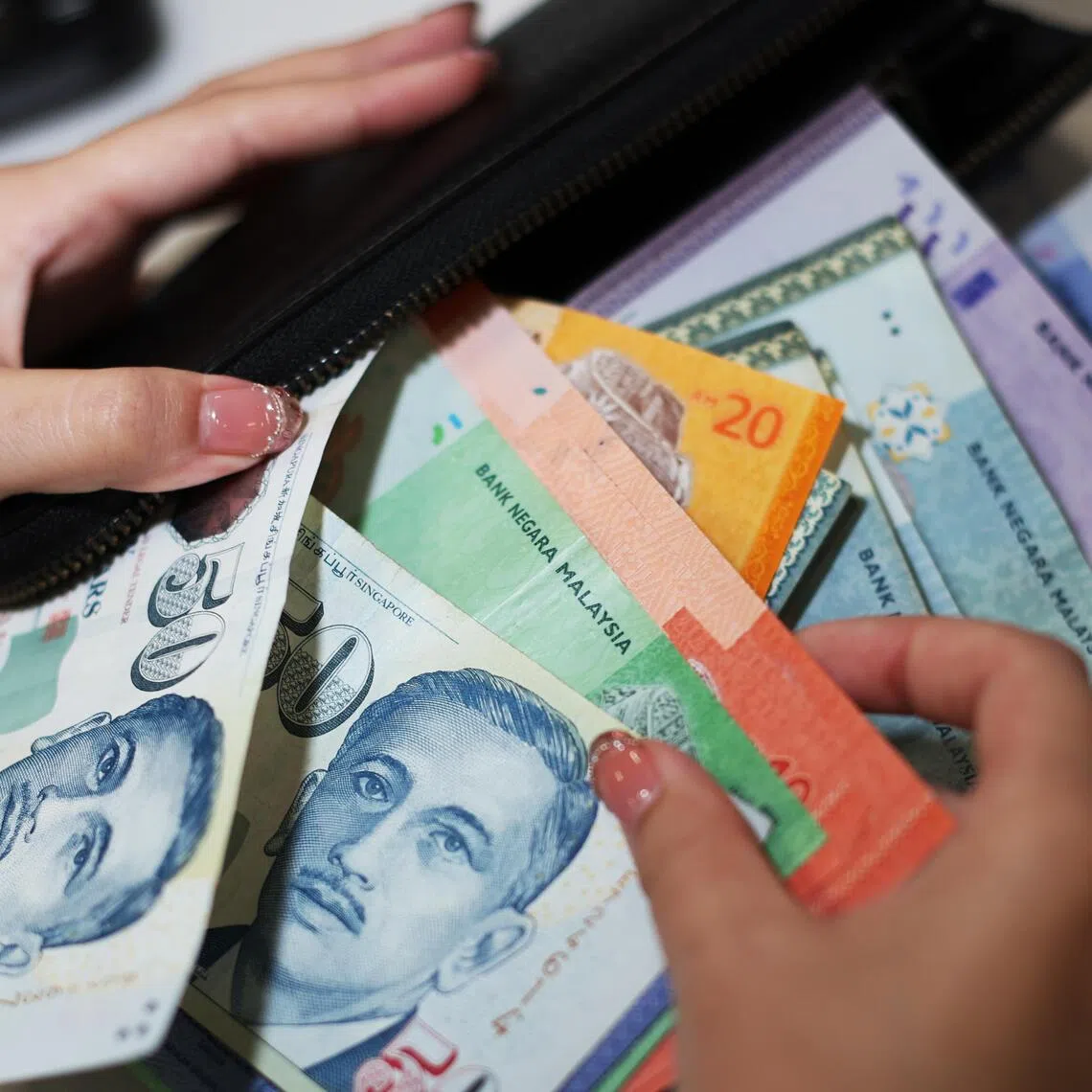 The ringgit fell 0.2 per cent against the Singapore dollar to 3.2162 on Sept 9.