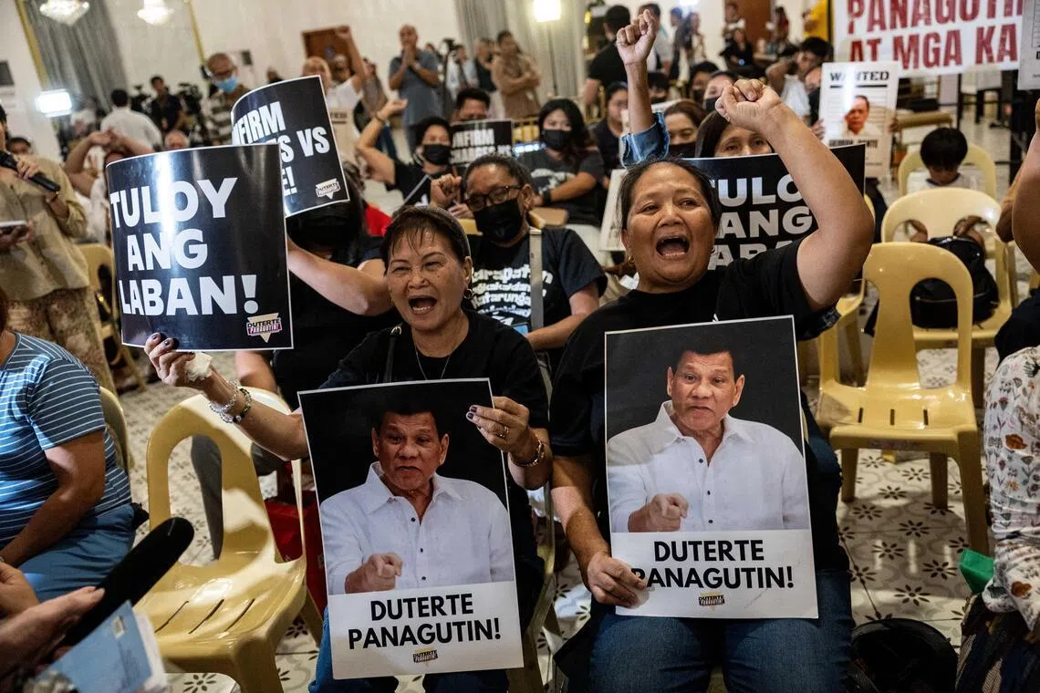 Duterte’s ICC trial for ‘crimes against humanity’ to start on Nov 30