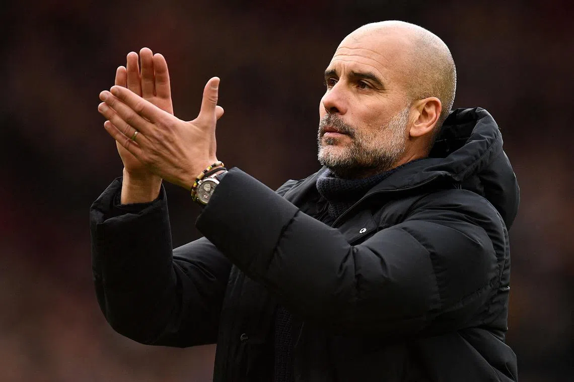 Manchester City manager Pep Guardiola is hoping not to lose three games in a row when they take on Tottenham.