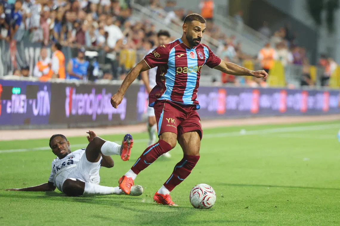 Salah came on in the 58th minute and helped create a number of openings but Trabzonspor were unable to find a winner.