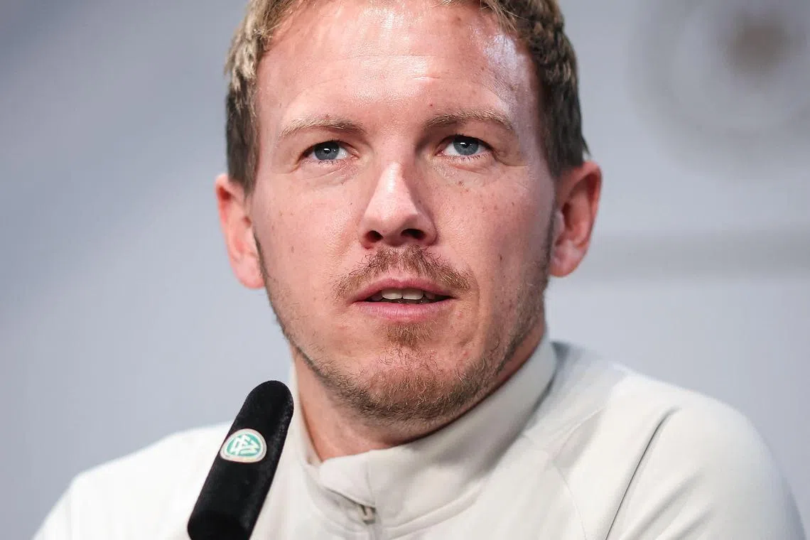 Julian Nagelsmann has said that extending his stint as Germany head coach is a "decision from the heart" and that "it is a great honour to coach the national team.