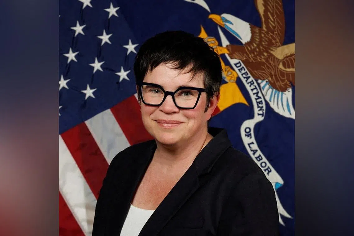 Ms Erika McEntarfer was fired hours after a report that showed a dramatic slowdown in US hiring.