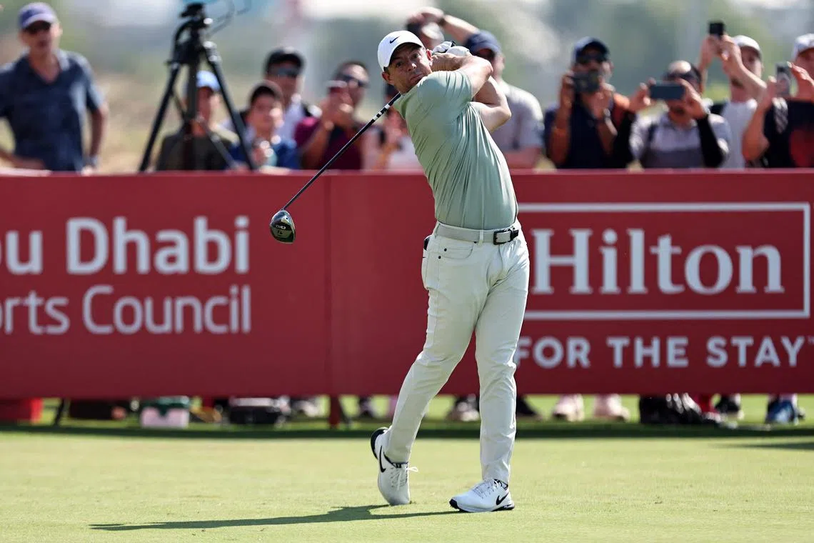 Northern Ireland's Rory McIlroy has two victories and seven top-10 finishes this season.