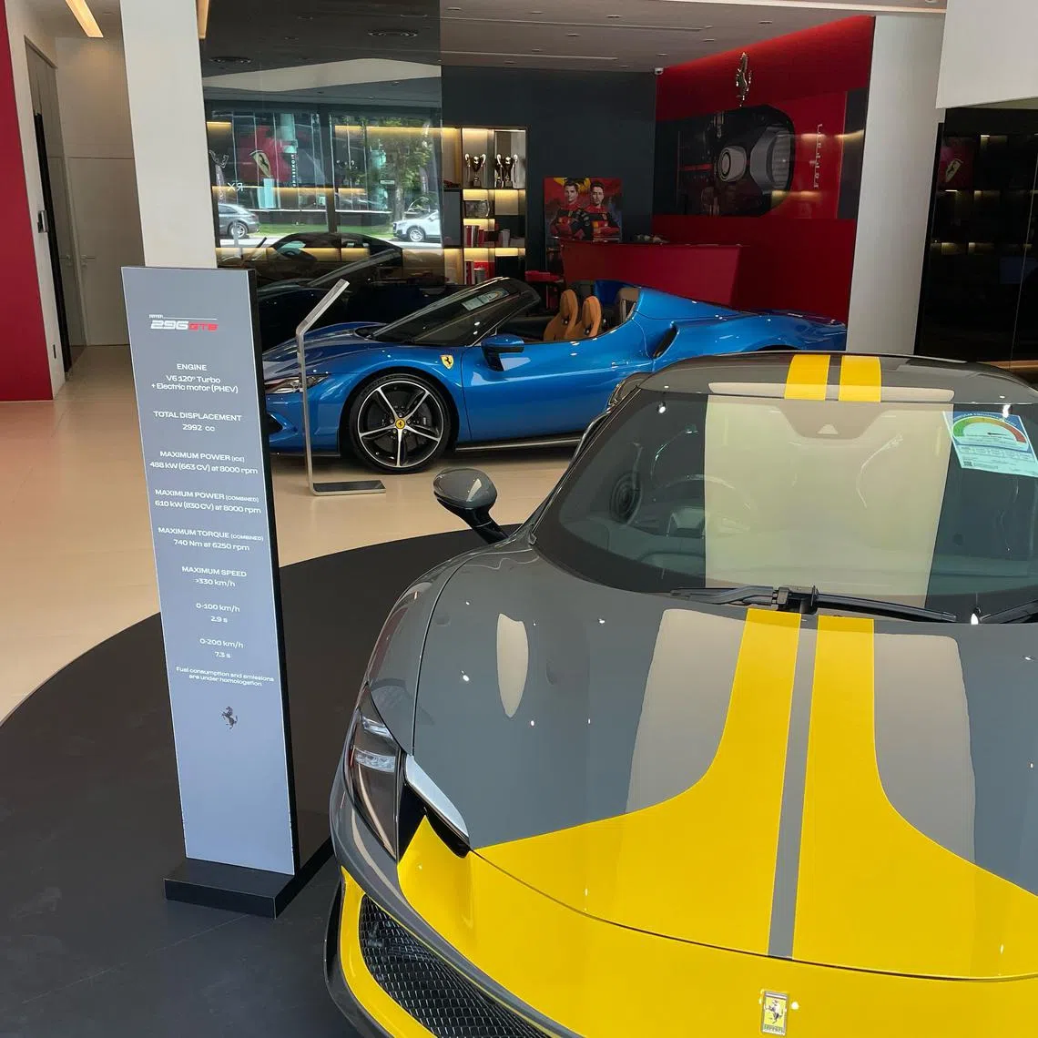 Italian carmaker Ferrari had already turned out 69 cars by June, nearly three-quarters of the 95 registrations it notched up in 2022.