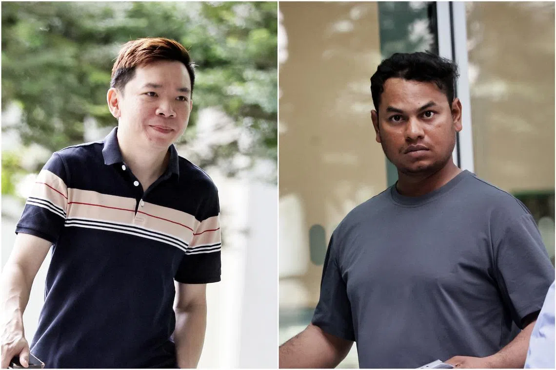The men were each handed a graft charge for the offences said to have been committed around June 2024.