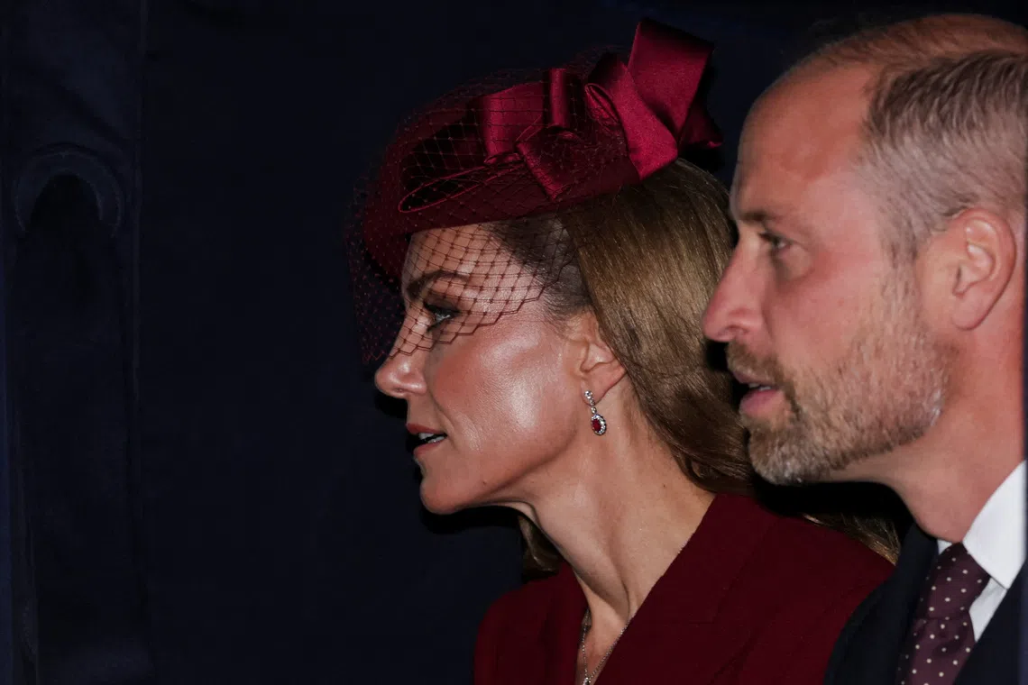 UK's Prince William and Princess Kate visit town where girls were murdered