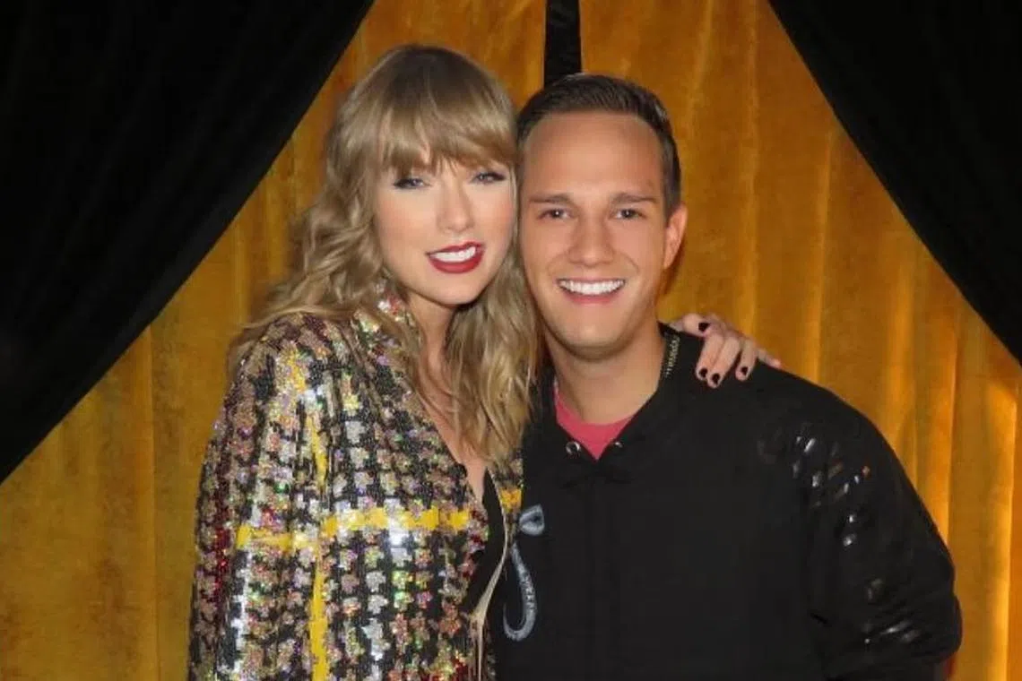 Former TV news reporter Bryan West, 35, has raised hackles by describing himself as "a fan of Taylor".