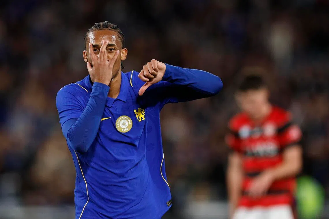 Joao Pedro bagged a nine-minute hat-trick as a second-half substitute in Chelsea’s 6-4 win over Western Sydney Wanderers.