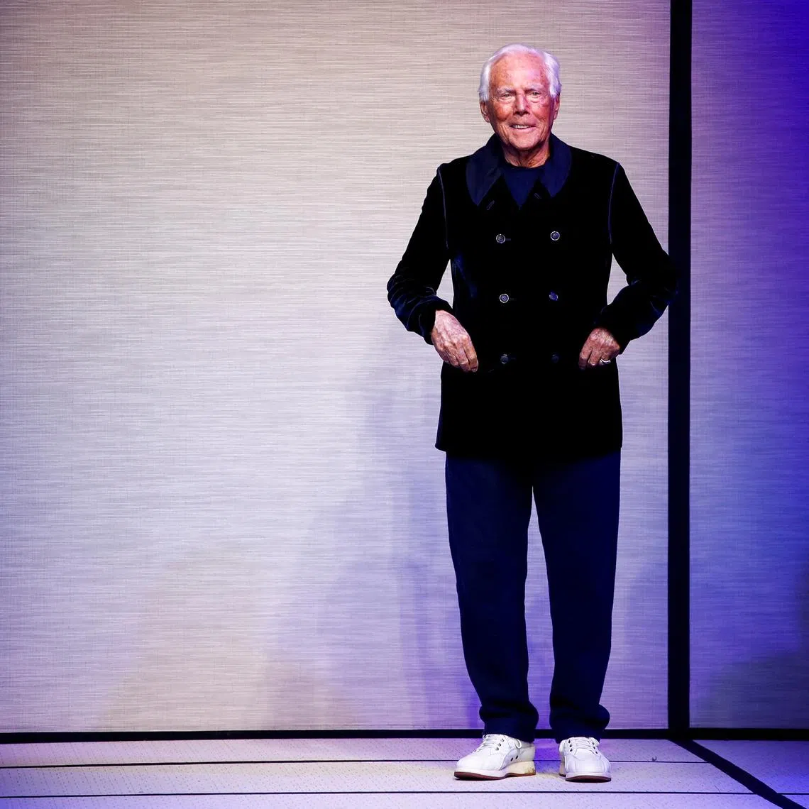 The Italian designer, who will turn 91 in July, will not be at the Emporio Armani catwalk on June 28 or Giorgio Armani show on June 30.