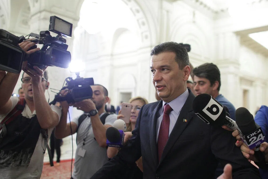 Romania's Social Democrats propose their own leader as prime minister in bid to avert snap election