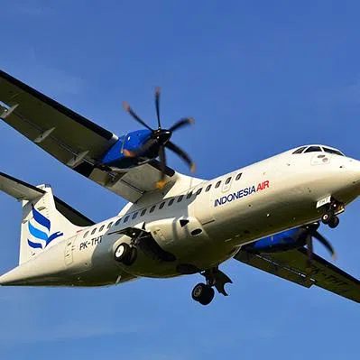 The Indonesia Air Transport turboprop plane left Yogyakarta and was headed for the city of Makassar on Sulawesi island.