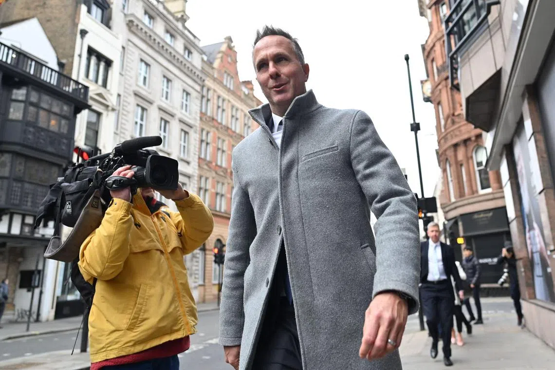 Former England cricket captain Michael Vaughan was on March 31, 2023 cleared "on the balance of probabilities" of using racist language before a match for county club Yorkshire in 2009. 