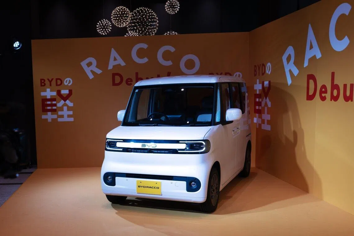 China’s BYD takes on Japanese rivals with small ‘kei’ car