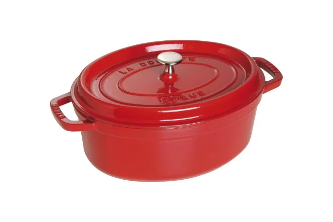 Best Amazon deals: Staub Oval Cocotte Casserole, Cherry, 27cm