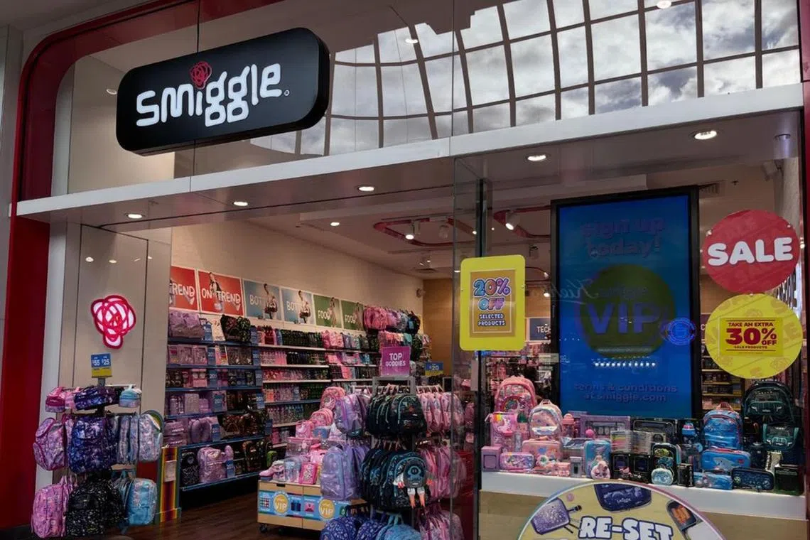 Smiggle has exploded in popularity since starting out as a single shop two decades ago and now has hundreds of stores worldwide.