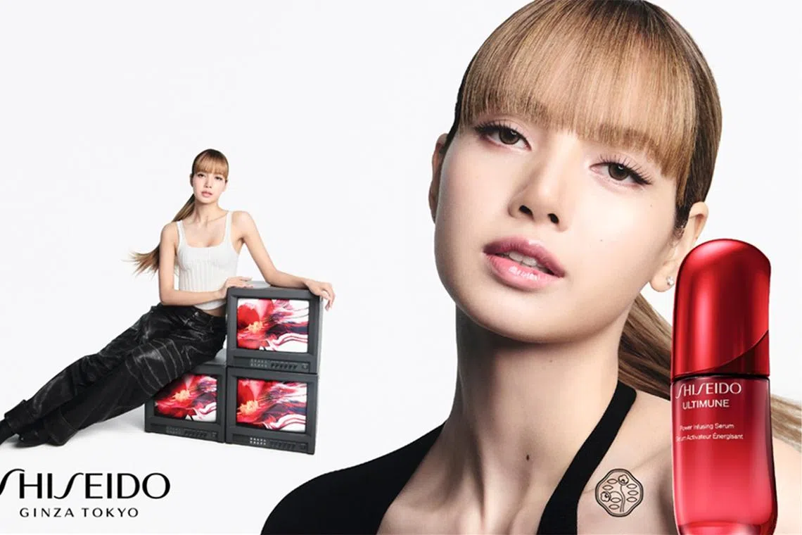 Blackpink star Lisa fronts the Fast. Slow. Free. campaign across Shiseido’s global Instagram and TikTok platforms. 
