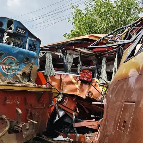 At least 12 people were killed after a mail train hit a bus at a level crossing in Cumilla, Bangladesh, early on March 22, 2026.