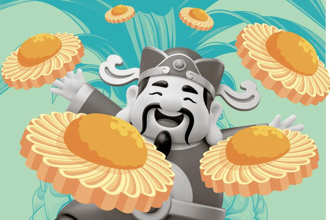 The unwritten rule for pineapple tarts and associated goodies is that they can only be eaten around the festive period.