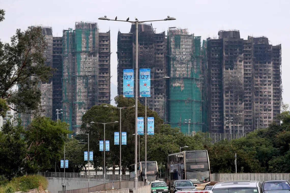 The UN voiced alarm at reports that Hong Kong’s national security laws were being used against people seeking a transparent inquiry into the city’s worst fire in decades.