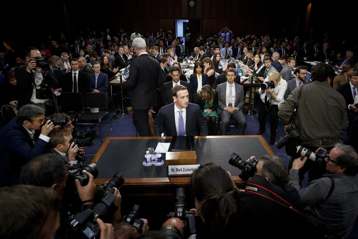 Facebook chief executive Mark Zuckerberg has stepped away from his mea culpa approach to issues on his platforms.