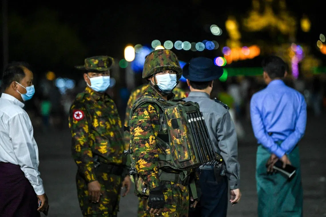 The Yangon-based university students were arrested in April and accused of involvement in a bank shooting, according to local media.
